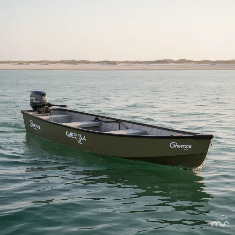 Slide: The Image of Gheenoe 15.4 Olive 2024 - 1
