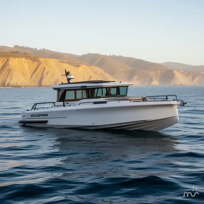 Slide: The Image of Axopar 45 Cross Cabin 2023 - 0