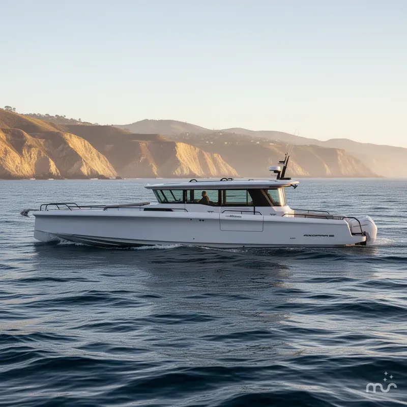 Slide: The Image of Axopar 45 Cross Cabin 2023 - 2