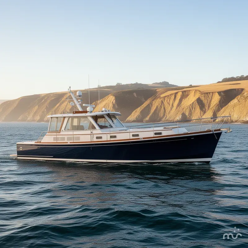 Slide: The Image of Grand Banks 49 Eastbay HX 2001 - 0