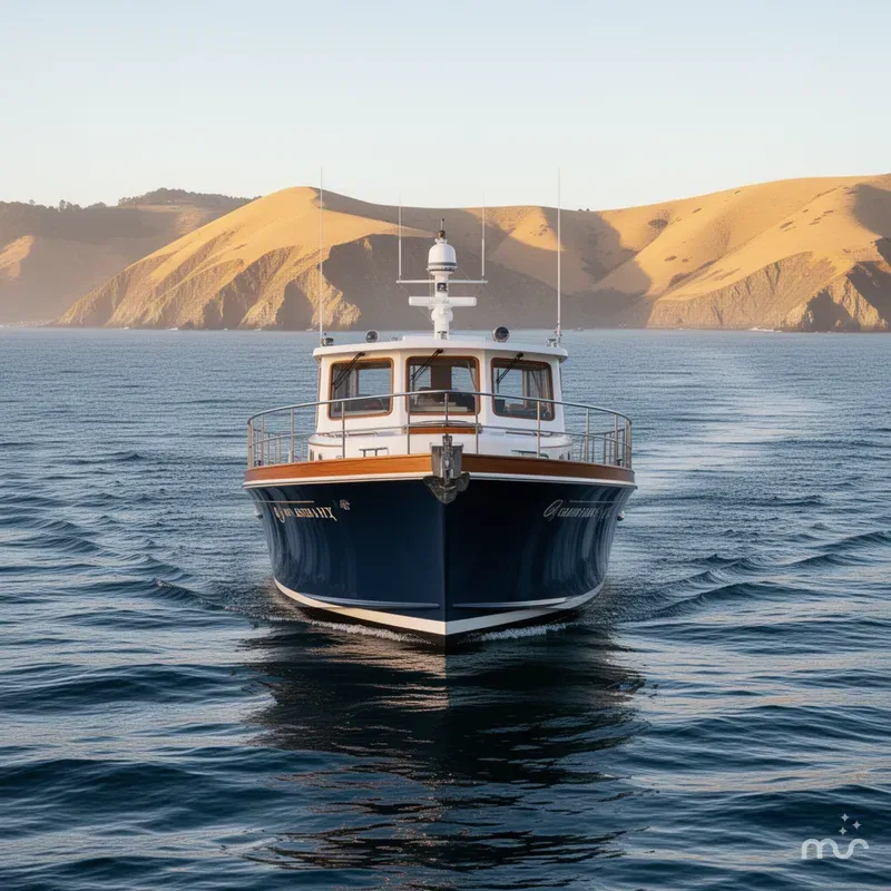 Slide: The Image of Grand Banks 49 Eastbay HX 2001 - 2