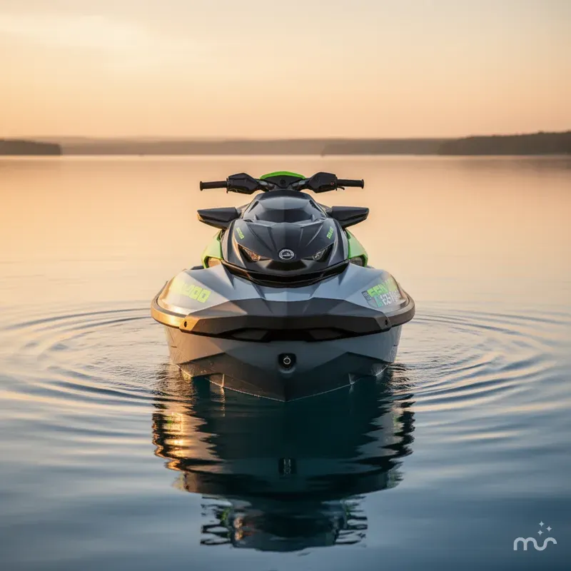 Slide: The Image of Sea-Doo RXP-X™ 325 iBR Ice Metal / Manta Green 2025 - 1
