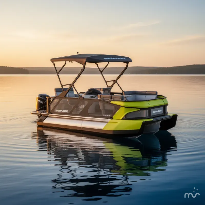 Slide: The Image of Sea-Doo Switch™ Cruise 18 - 170 Hp Galvanized 2025 - 2