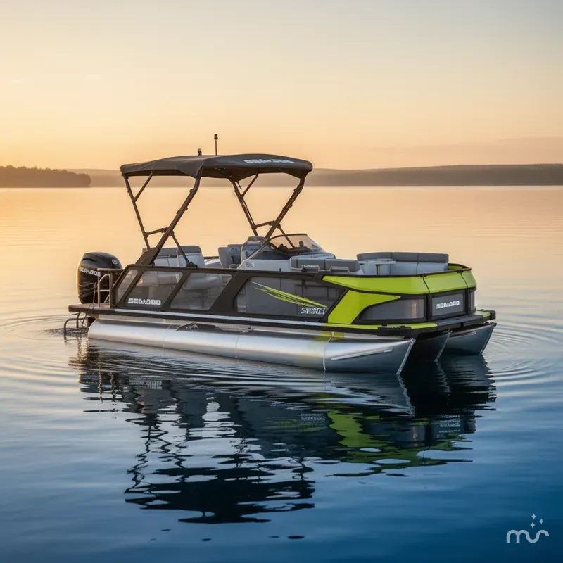 Slide: The Image of Sea-Doo Switch™ Cruise 21 - 170 Hp Galvanized 2025 - 0