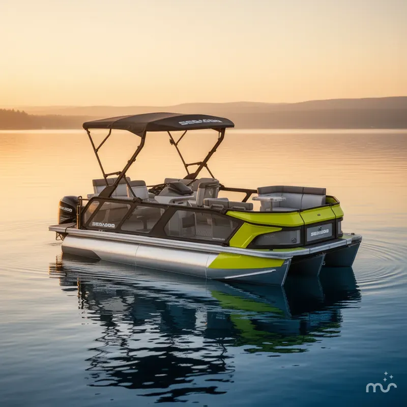 Slide: The Image of Sea-Doo Switch™ Cruise 21 - 170 Hp Galvanized 2025 - 2