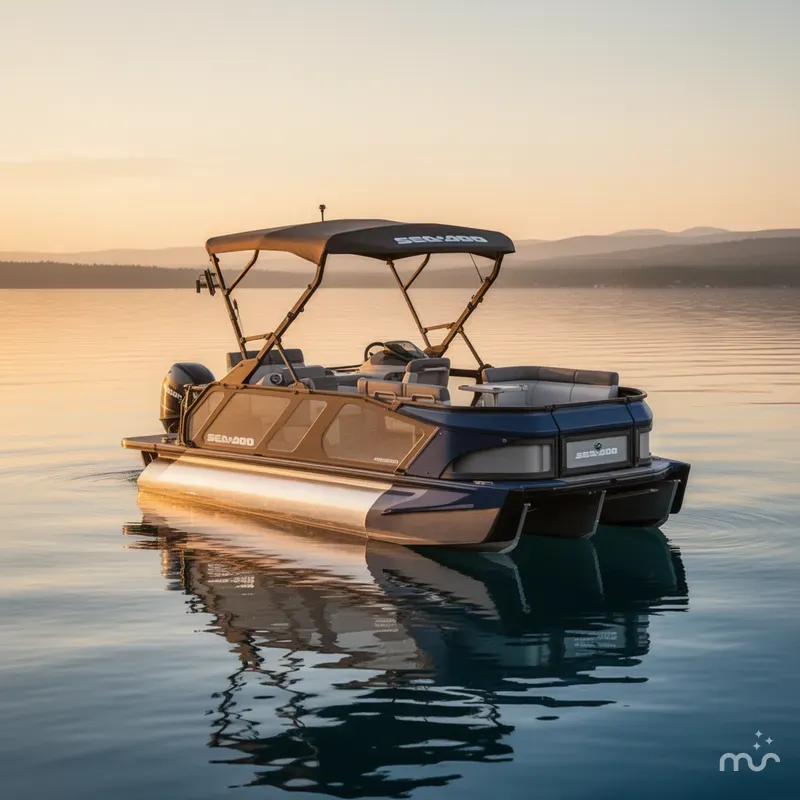 Slide: The Image of Sea-Doo Switch™ Cruise 18 - 230 Hp Galvanized 2025 - 2