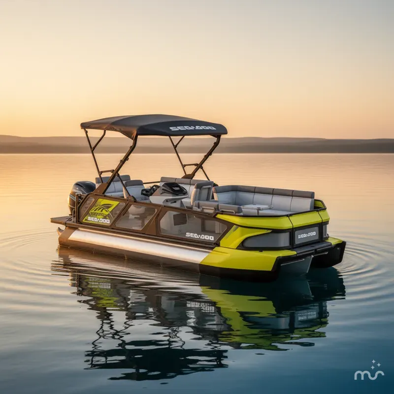Slide: The Image of Sea-Doo Switch™ Cruise 21 - 230 Hp Galvanized 2025 - 0