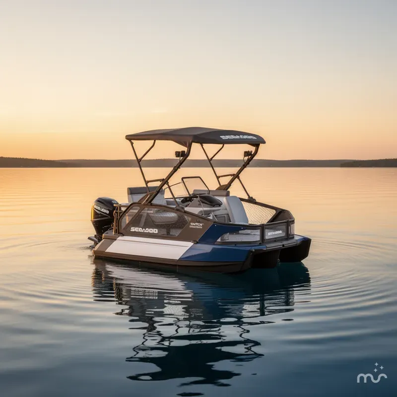 Slide: The Image of Sea-Doo Switch™ Sport Compact - 170 Hp Galvanized 2025 - 2