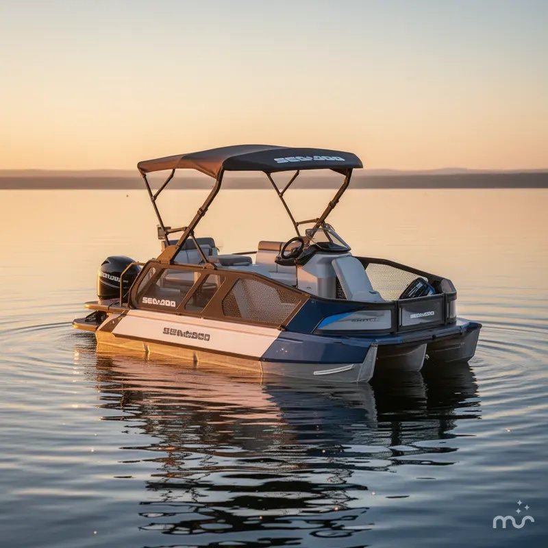 Slide: The Image of Sea-Doo Switch™ Sport 18 - 230 Hp Galvanized 2025 - 2
