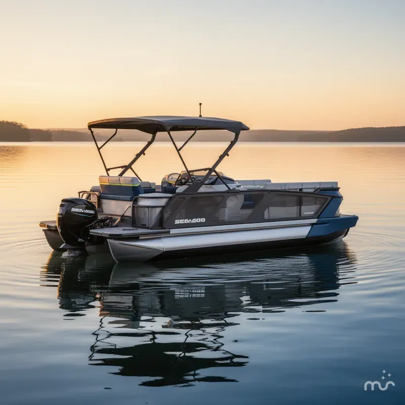 Slide: The Image of Sea-Doo Switch™ Cruise Limited 21 - 230 Hp Galvanized 2025 - 0