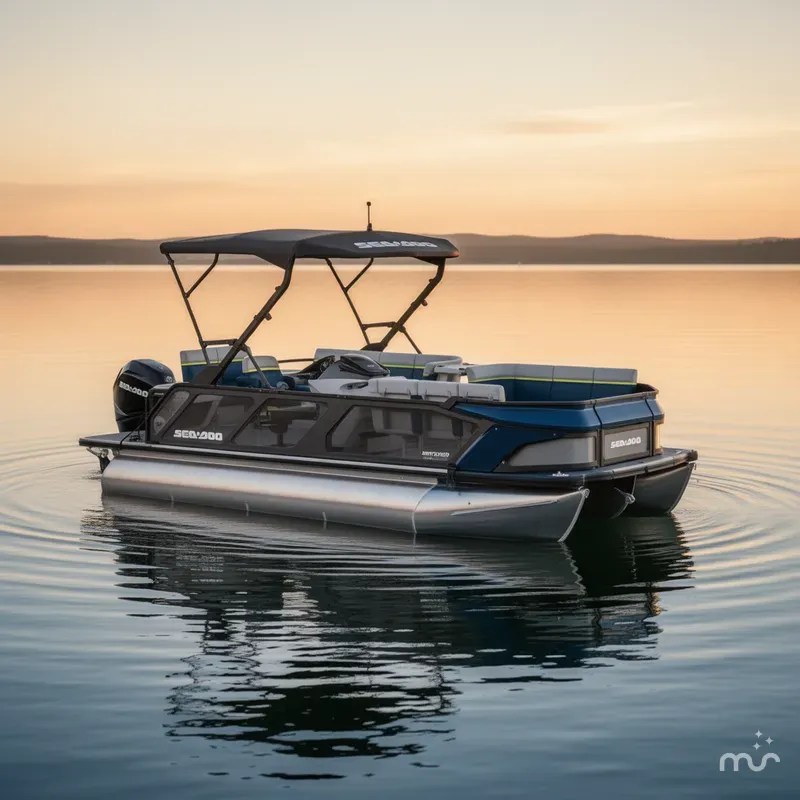 Slide: The Image of Sea-Doo Switch™ Cruise Limited 21 - 230 Hp Galvanized 2025 - 2