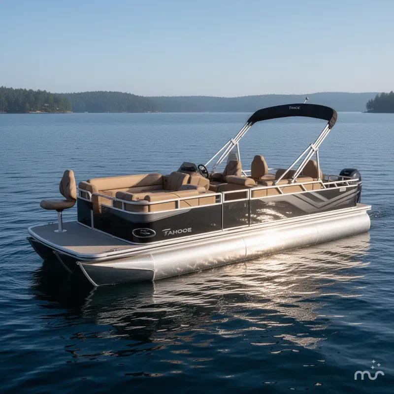 Slide: The Image of Tahoe Sport 2380 Fish & Cruise & Honda 4-Stroke EFI 2025 - 2