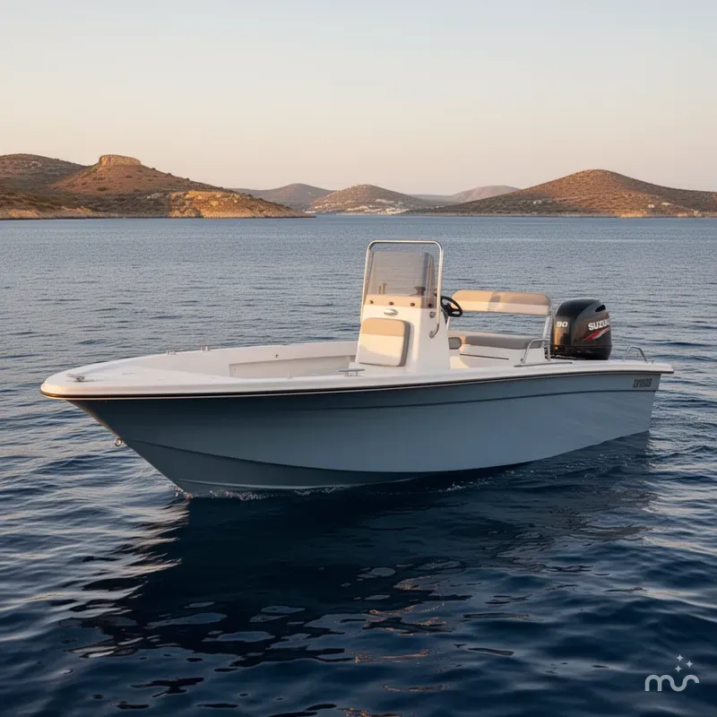 Slide: The Image of Carolina EV180 Sea Skiff W/ 90 HP Suzuki Outboard 2025 - 2