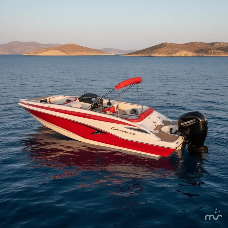 The Image of Crownline Boats E210 XS w/ 150 HP Mercury Outboard & Matching Trai 2025 - 0