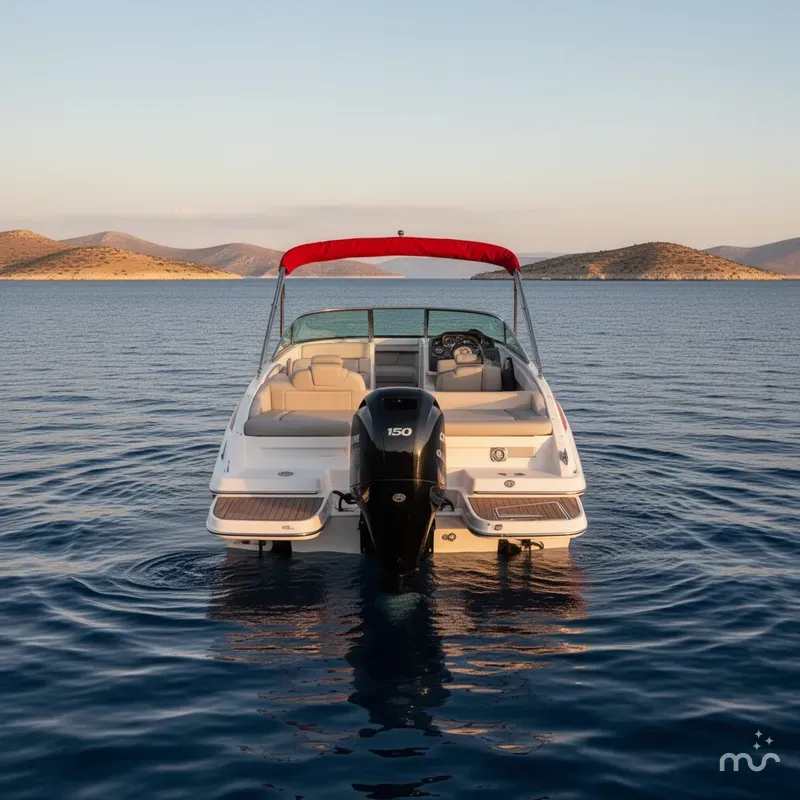 Slide: The Image of Crownline Boats E210 XS w/ 150 HP Mercury Outboard & Matching Trai 2025 - 3