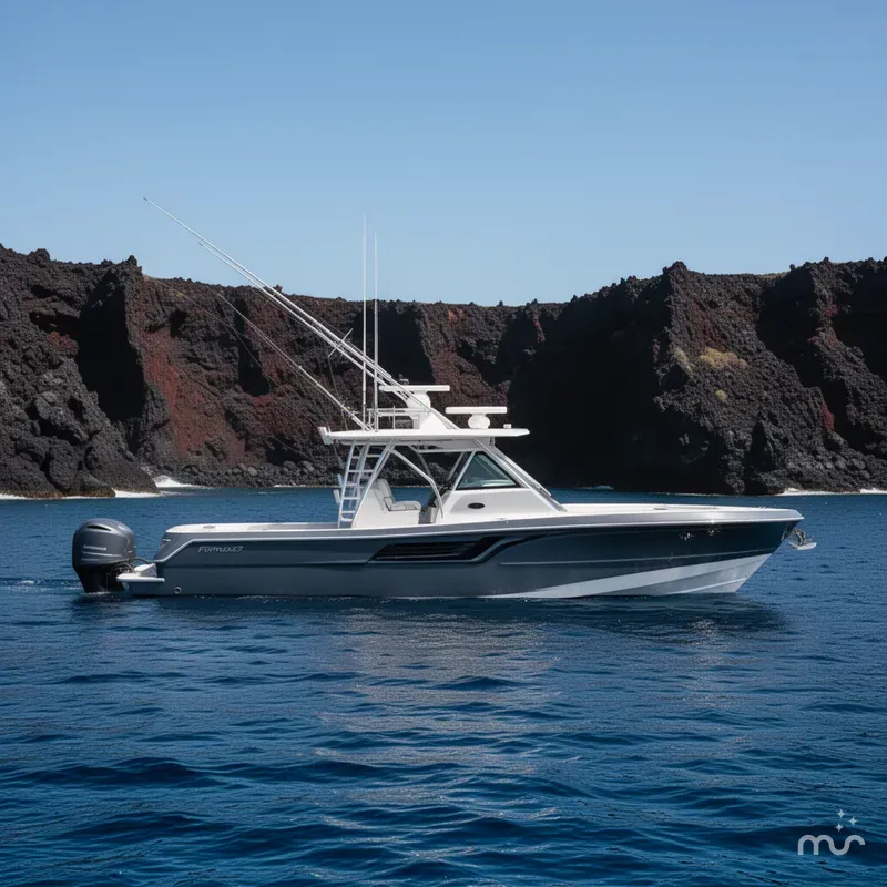 Slide: The Image of Formula 387 Center Console Fish 2025 - 2