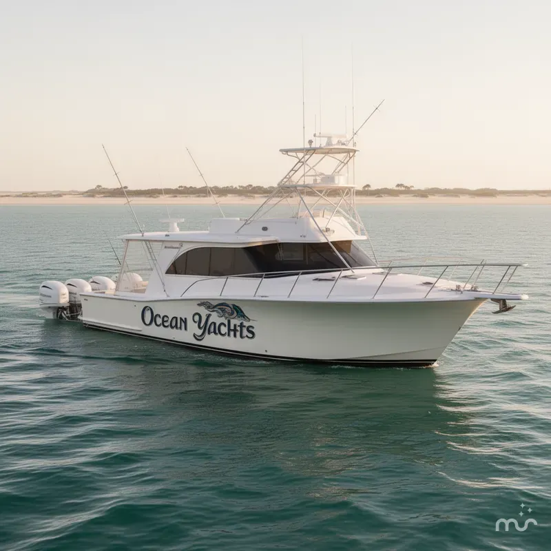 Slide: The Image of Ocean Yachts 48 Super Sport 1996 - 0