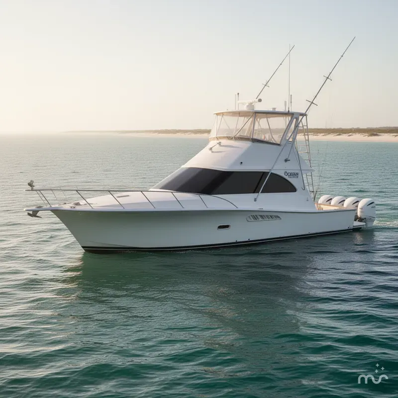 Slide: The Image of Ocean Yachts 48 Super Sport 1996 - 1