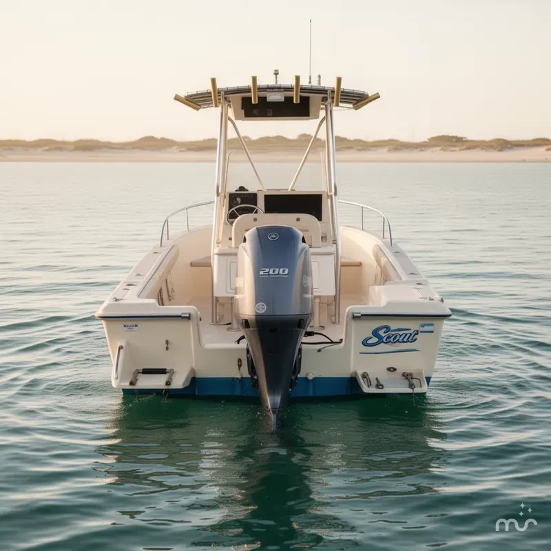 Slide: The Image of Scout 202 Sportfish 1999 - 1