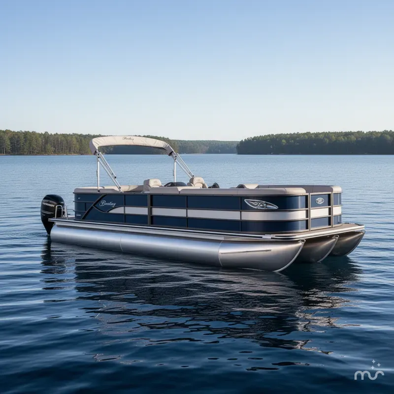 Slide: The Image of Bentley Pontoons Legacy 243 Navigator 2025 - 0