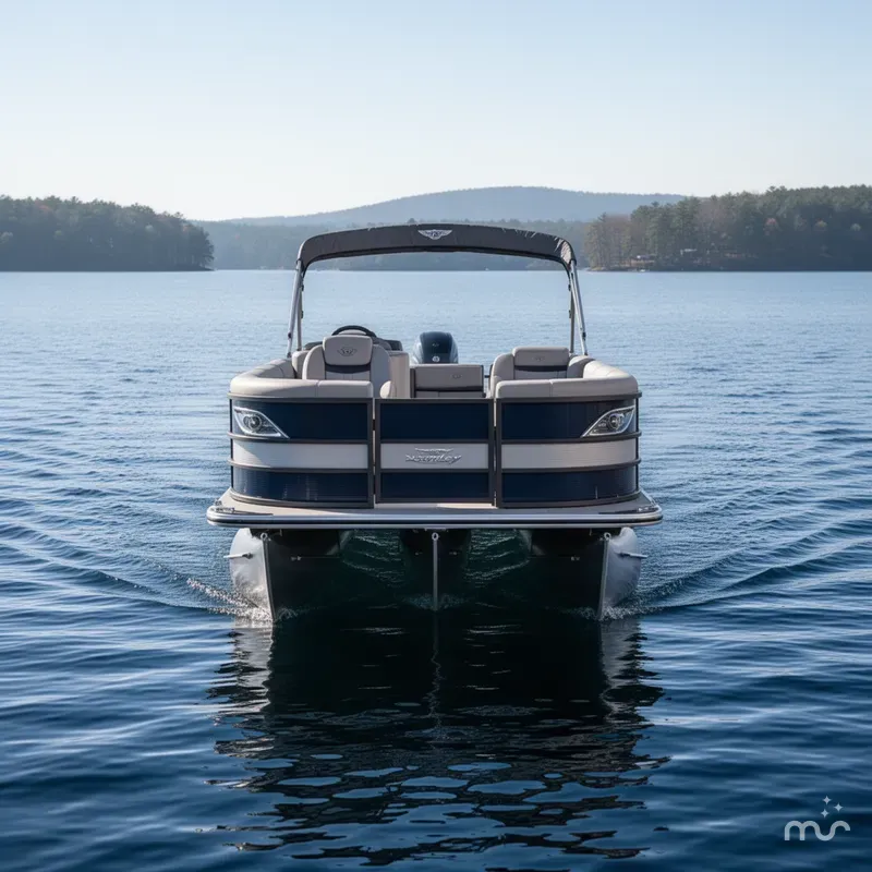 Slide: The Image of Bentley Pontoons Legacy 243 Navigator 2025 - 3