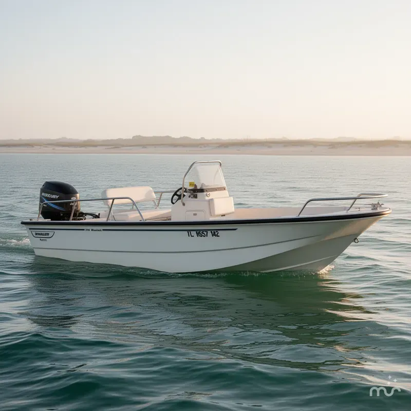 Slide: The Image of Boston Whaler 17 Montauk 2005 - 0