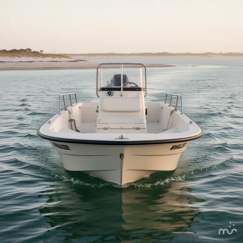 Slide: The Image of Boston Whaler 17 Montauk 2005 - 1