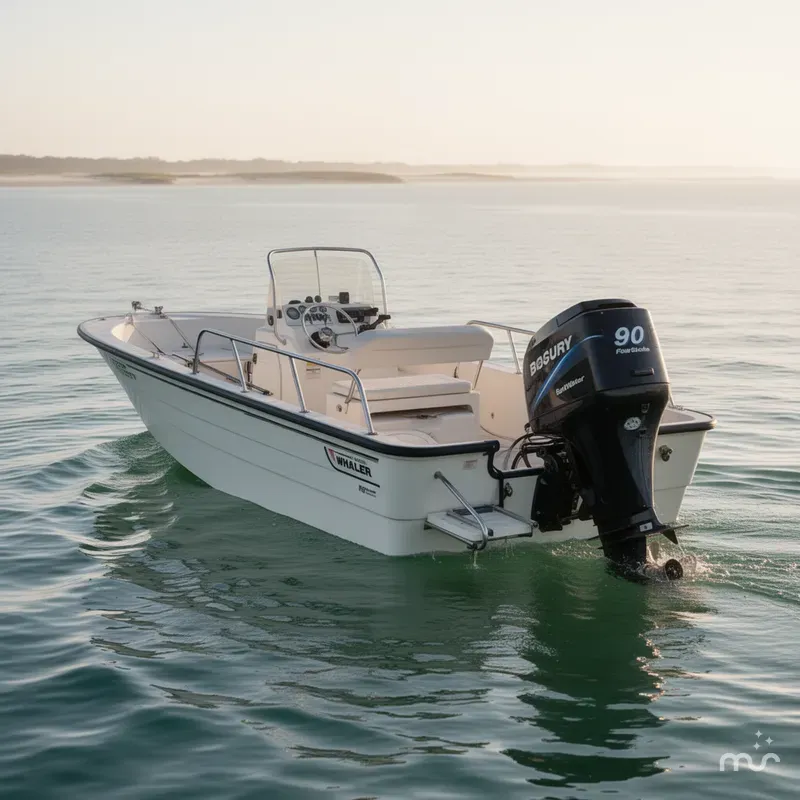 Slide: The Image of Boston Whaler 17 Montauk 2005 - 3
