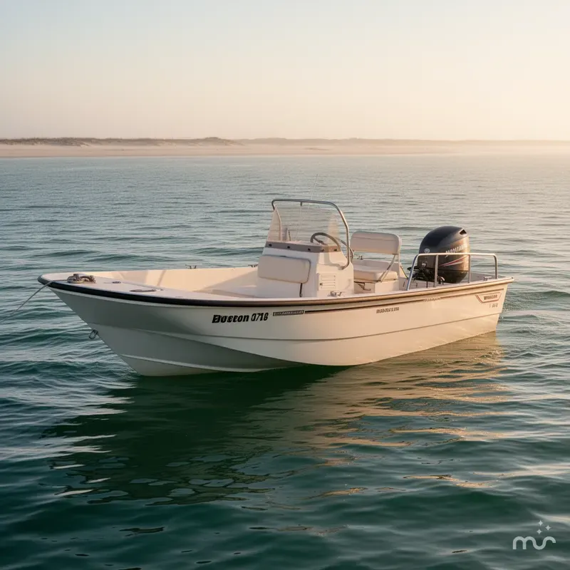 Slide: The Image of Boston Whaler 17 Montauk 2005 - 4
