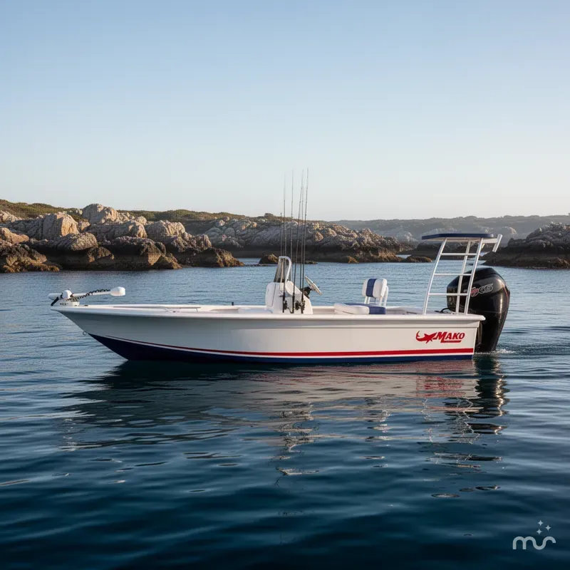 Slide: The Image of Mako 18 Pro Skiff Patriot Edition 2025 - 4