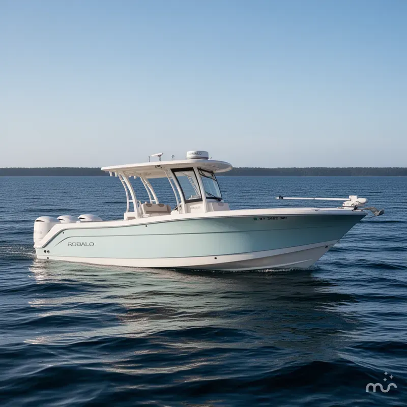 Slide: The Image of Robalo R302 Center Console 2018 - 0