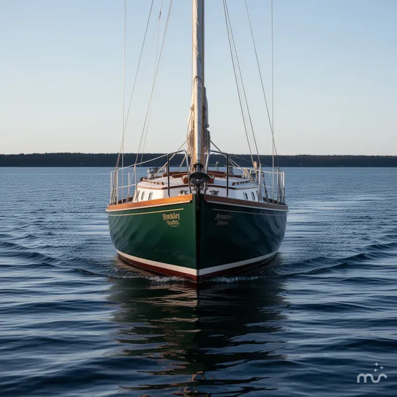 Slide: The Image of Hinckley Yachts Bermuda 40 1974 - 2