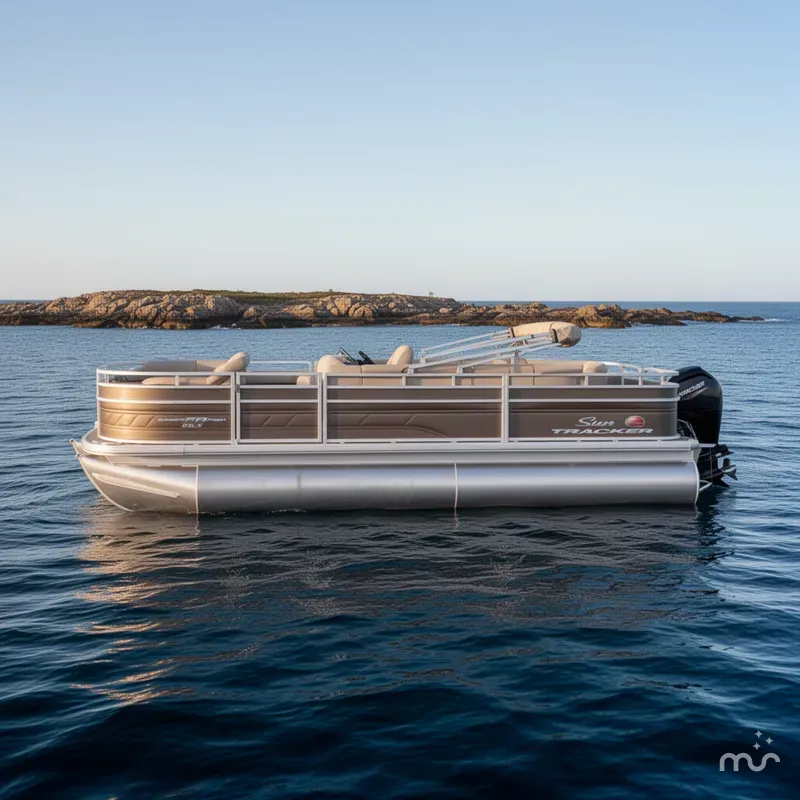 Slide: The Image of Sun Tracker SportFish 20 DLX 2025 - 2