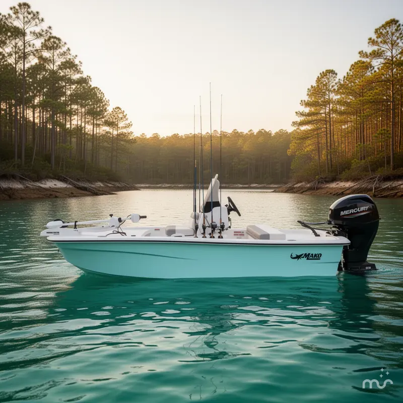 Slide: The Image of Mako Pro Skiff 13 CC 2025 - 2