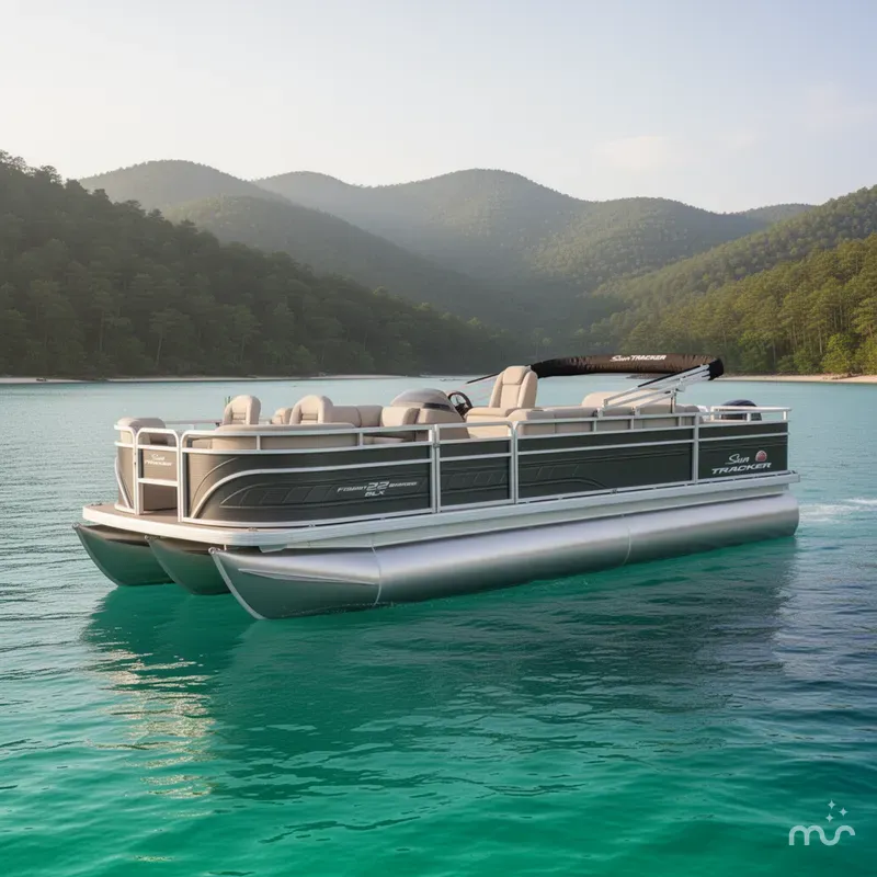 The Image of Sun Tracker Fishin' Barge 22 DLX 2025 - 0
