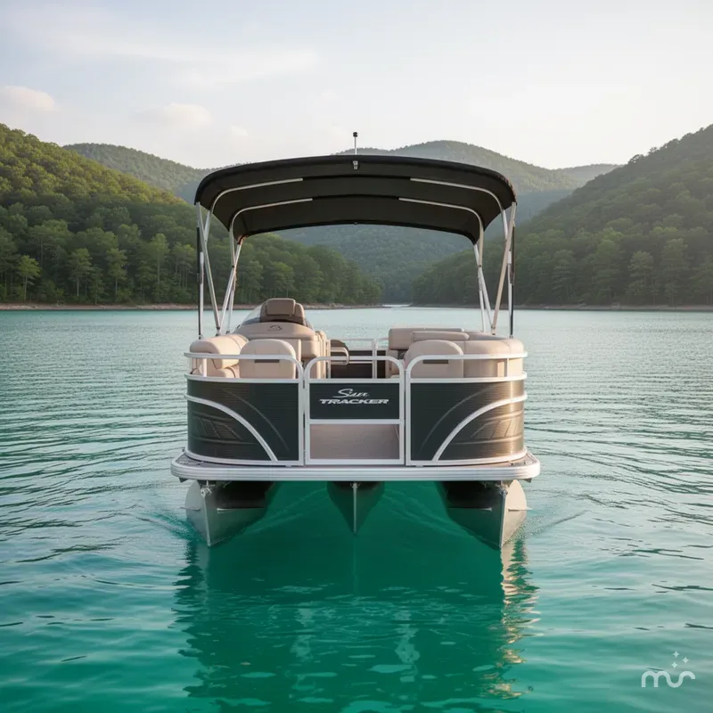 Slide: The Image of Sun Tracker Fishin' Barge 22 DLX 2025 - 3