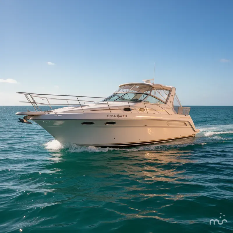 Slide: The Image of Sea Ray Sundancer 330 1998 - 1