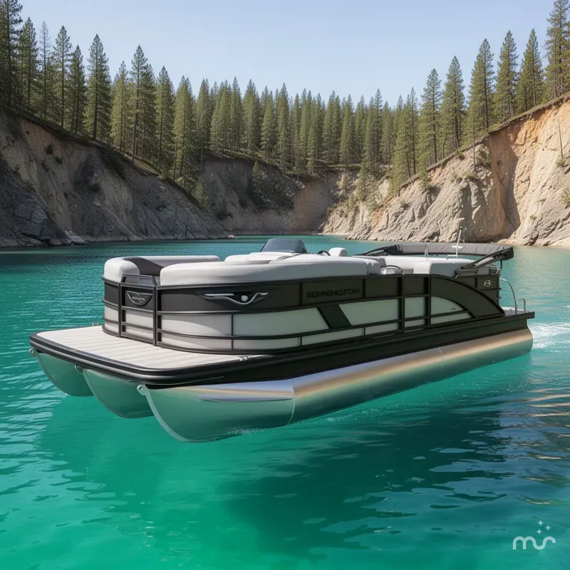 The Image of Bennington M Swingback 24 MSB Tritoon 2025 - 0