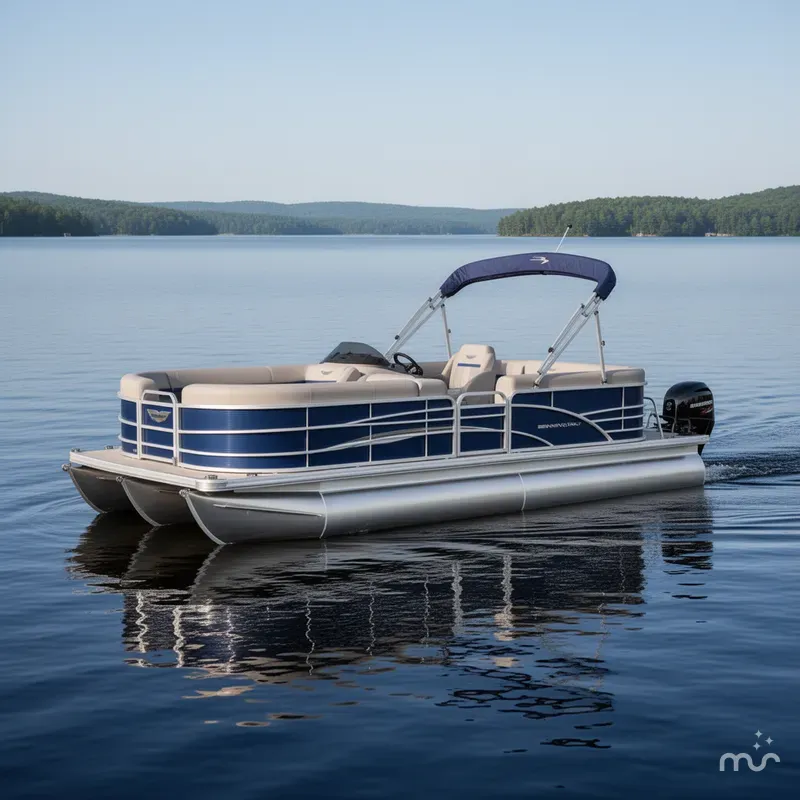 Slide: The Image of Bennington M L Bench 22 ML Pontoon 2025 - 2