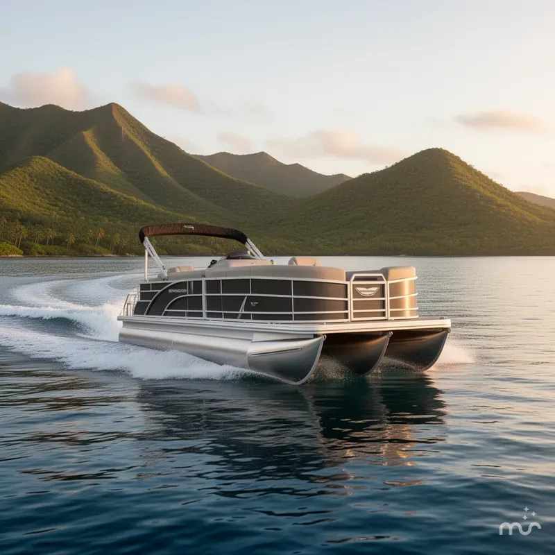 The Image of Bennington M Quad Bench 22 MFB Tritoon 2025 - 0