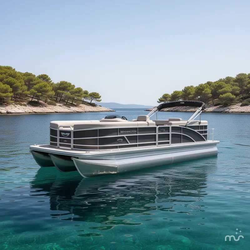 The Image of Bennington M Quad Bench 22 MFB Tritoon 2025 - 0