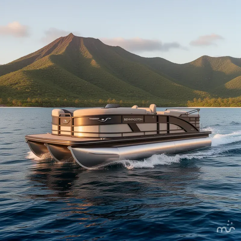 The Image of Bennington M Swingback 24 MSB Tritoon 2025 - 0