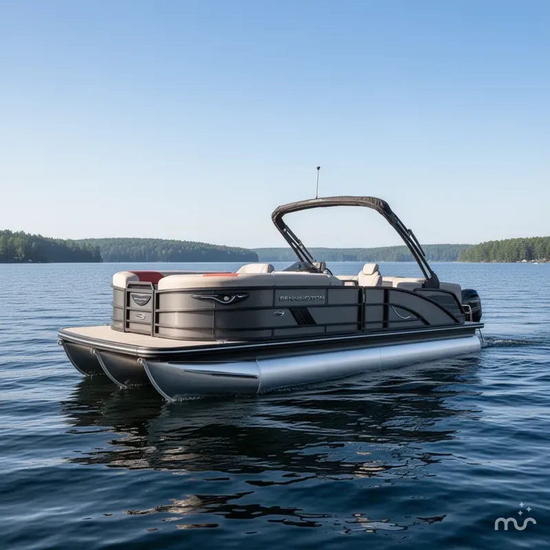 Slide: The Image of Bennington M Quad Bench 24 MFB Tritoon 2025 - 2