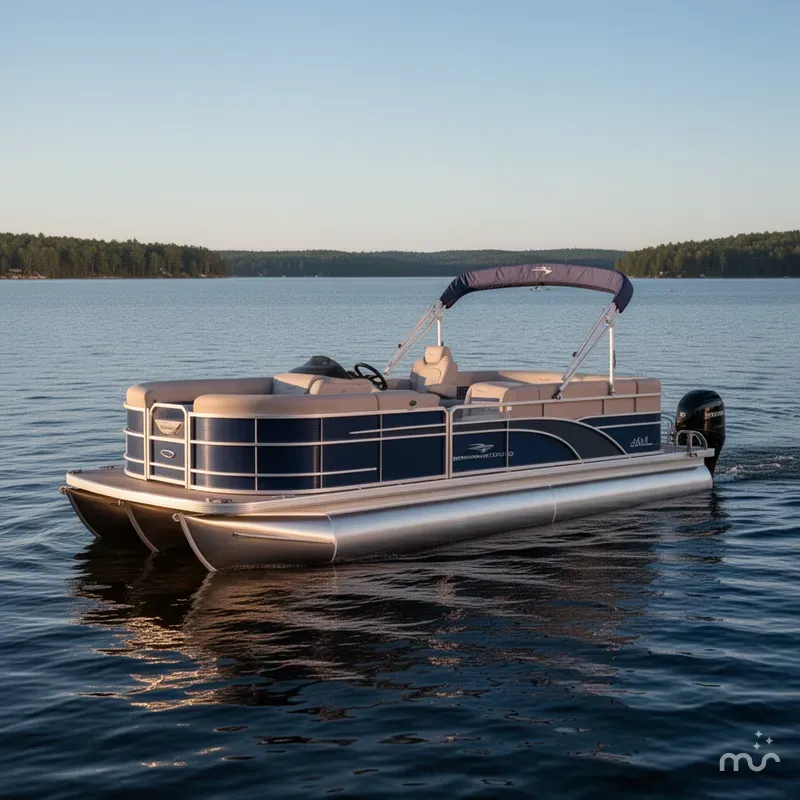 Slide: The Image of Bennington M L Bench 22 ML Pontoon 2025 - 0