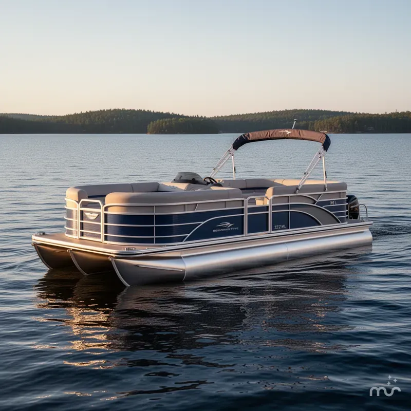 Slide: The Image of Bennington M L Bench 22 ML Pontoon 2025 - 1