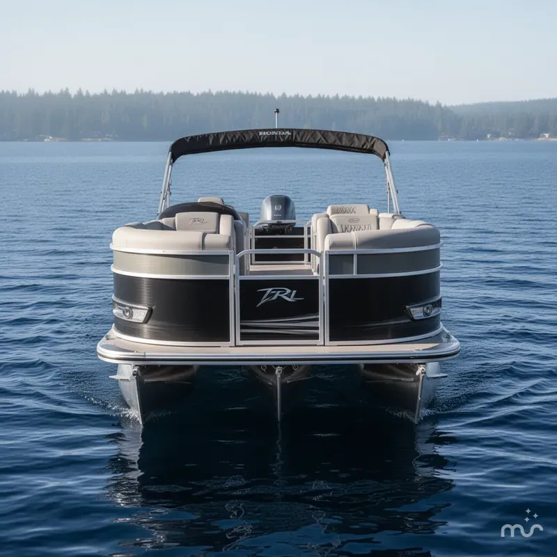 Slide: The Image of Tahoe Cascade 2385 Swingback (VRL) & Honda 4-Stroke EFI 2025 - 1