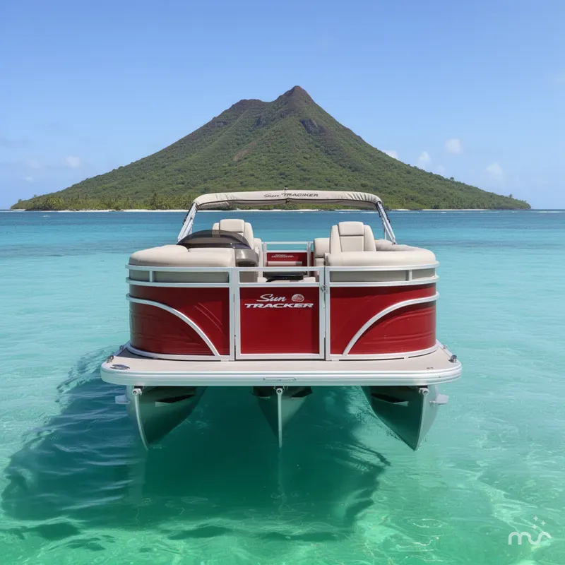 Slide: The Image of Sun Tracker Party Barge 22 XP3 2025 - 3