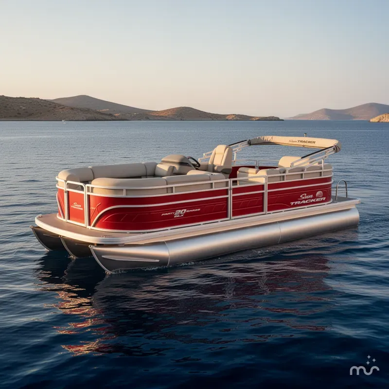 The Image of Sun Tracker Party Barge 20 DLX 2025 - 0