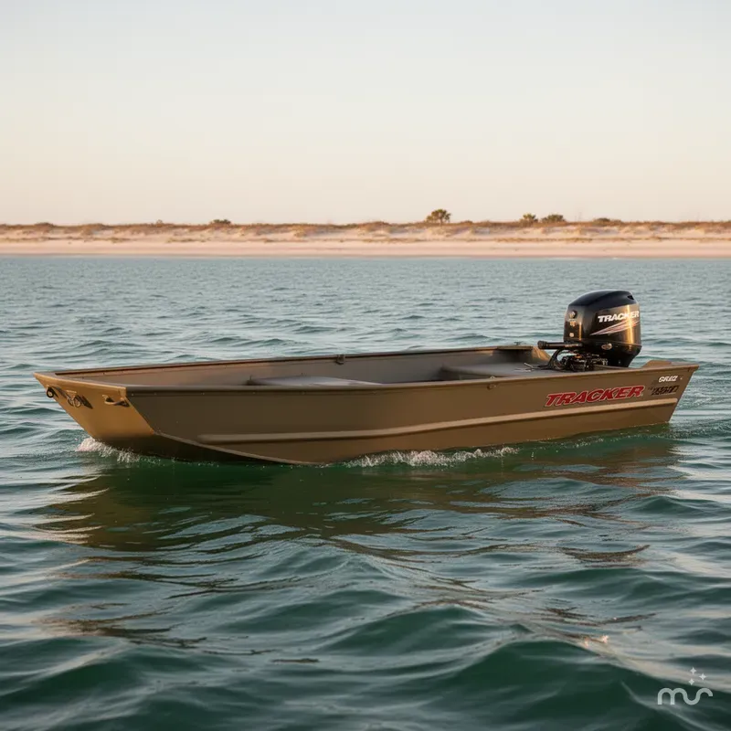 Slide: The Image of Tracker Grizzly 1542 Utility 2025 - 0