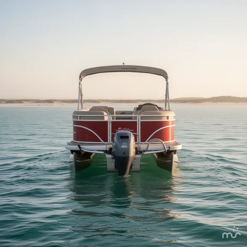 Slide: The Image of Sun Tracker Party Barge 20 DLX 2025 - 2